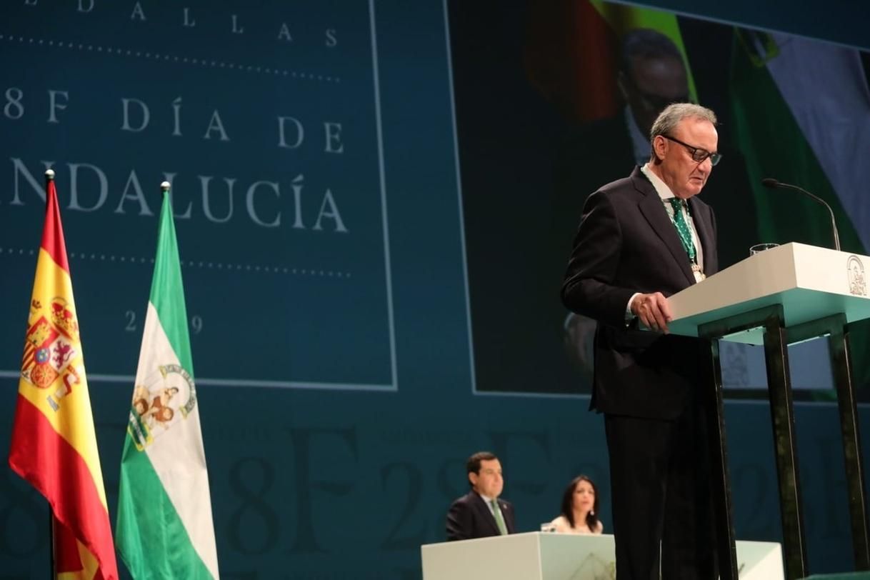 El presidente de Cosentino, Hijo Predilecto de Andalucía: "No hay mejor modo de ser patriota que invertir en tu tierra"