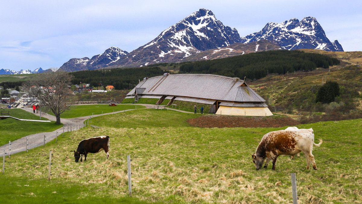 En las Lofoten se encontró el salón comunal vikingo más grande de Escandinavia.