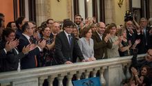 El Parlament declara la independencia de Catalunya