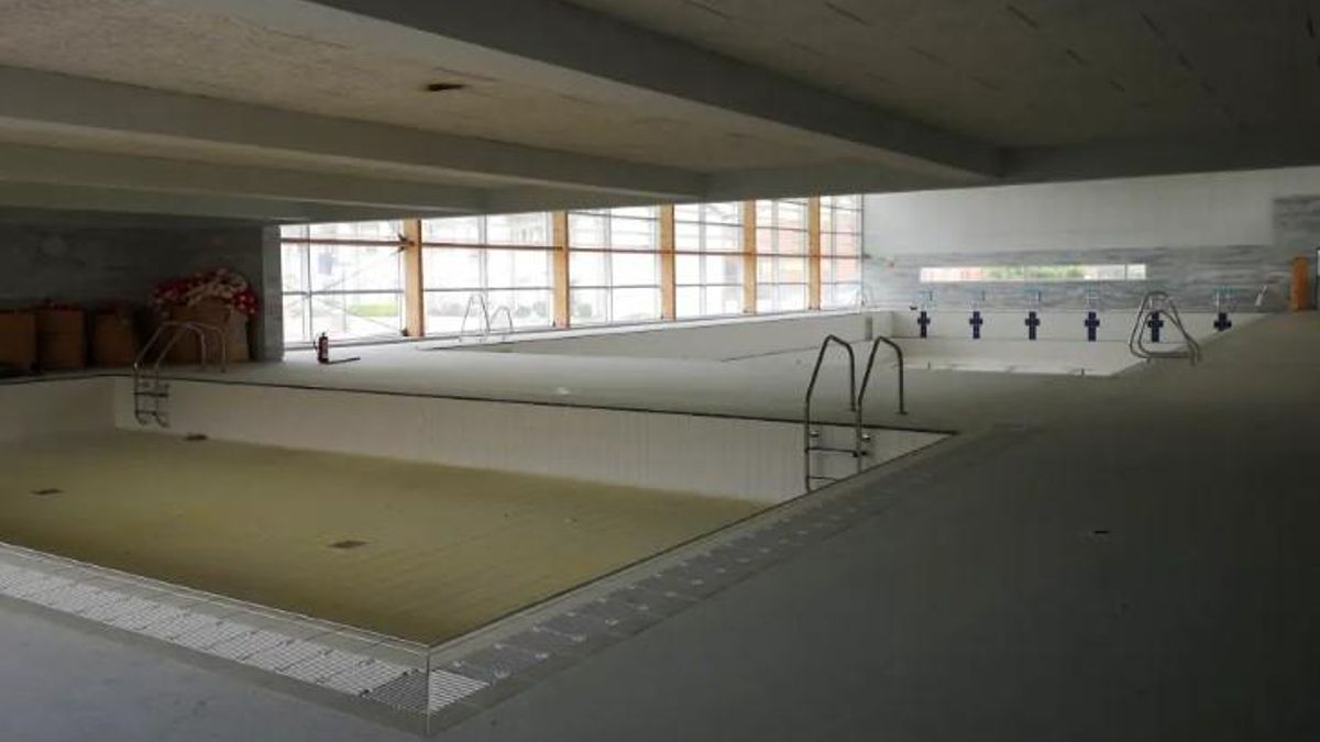 Piscina de localidad cántabra de Pesués.