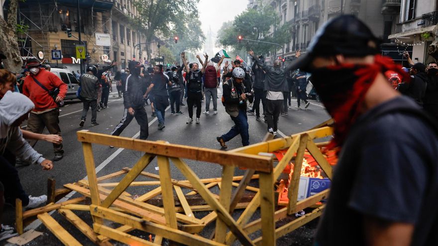 El mapa de cortes de calle programados frente a la marcha de los jubilados