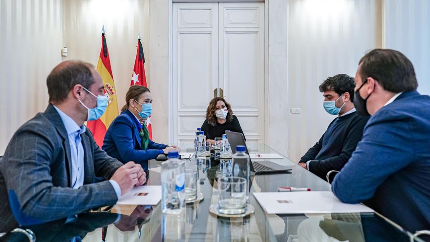 Reunión de la Comunidad de Madrid con los organizadores del Primavera Sound