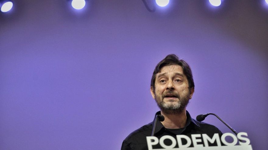 El portavoz de Podemos y secretario de la formación para relaciones con la Sociedad Civil, Rafa Mayoral.