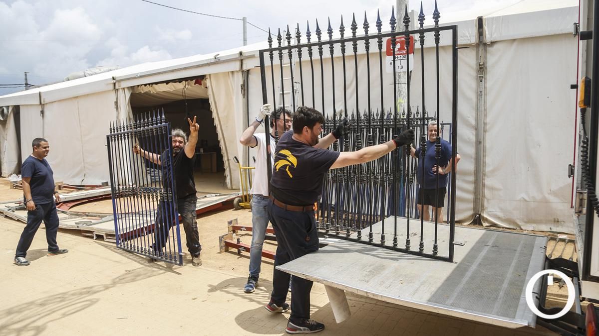 Desmontaje de la Feria