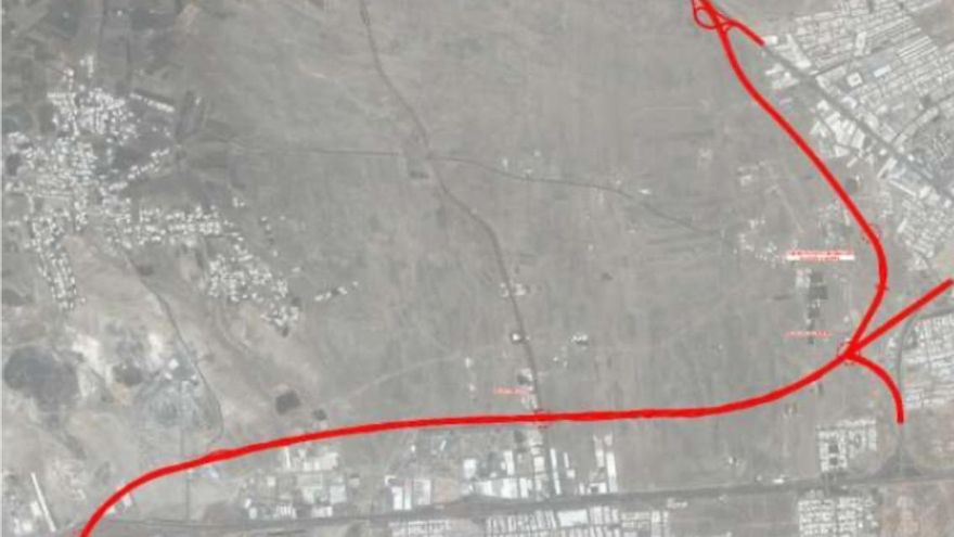 Trazado de la futura autovía de Lanzarote