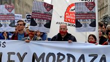 La oposición fuerza al PP a reformar la 'ley mordaza'