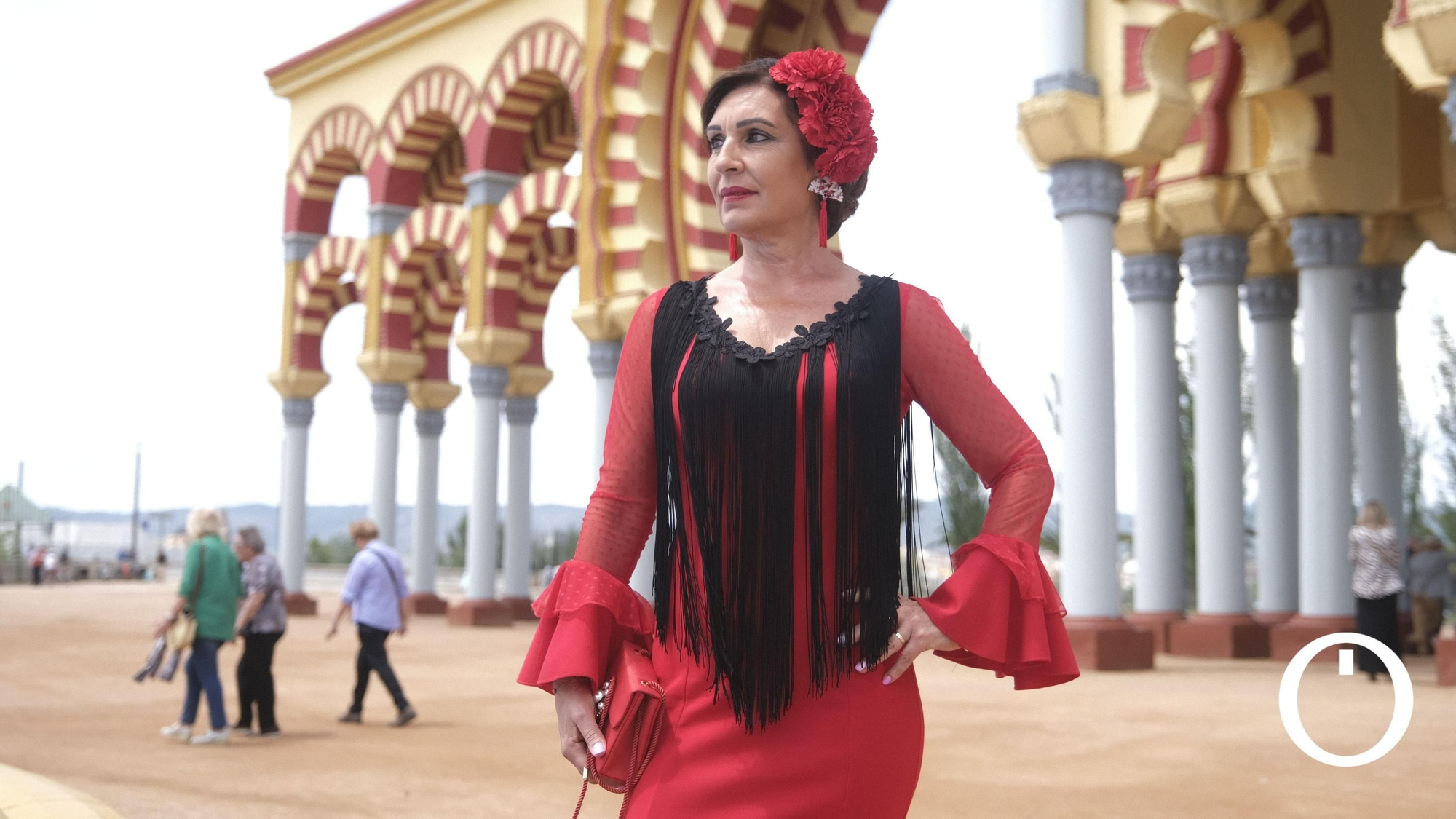 Ambiente de viernes en la Feria de Córdoba.