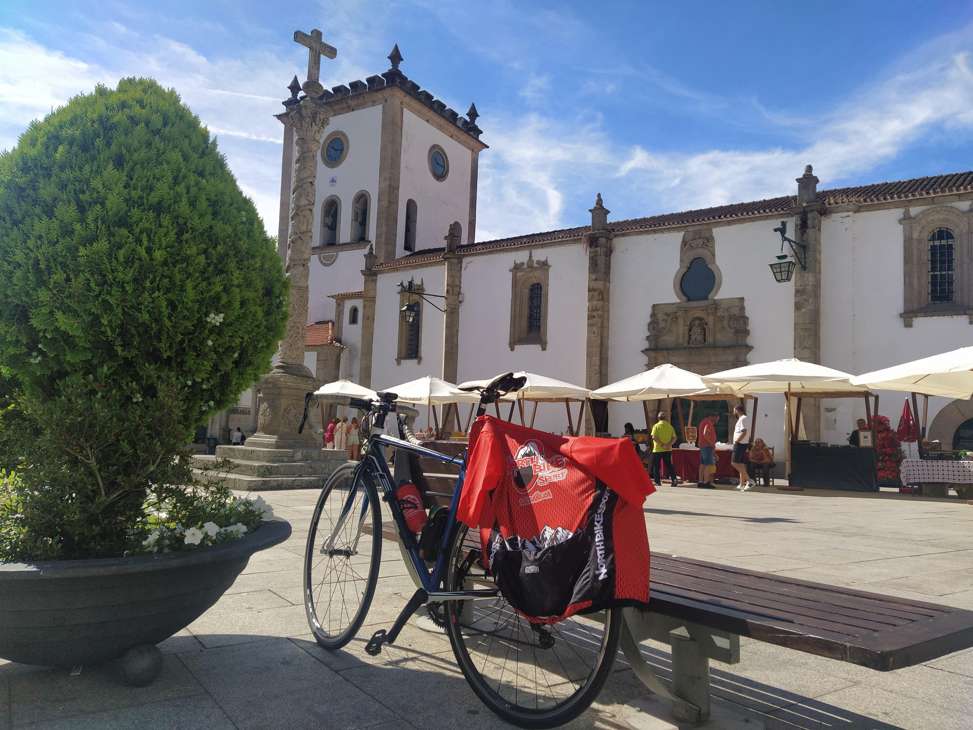 Ciudad de Bragança en Portugal