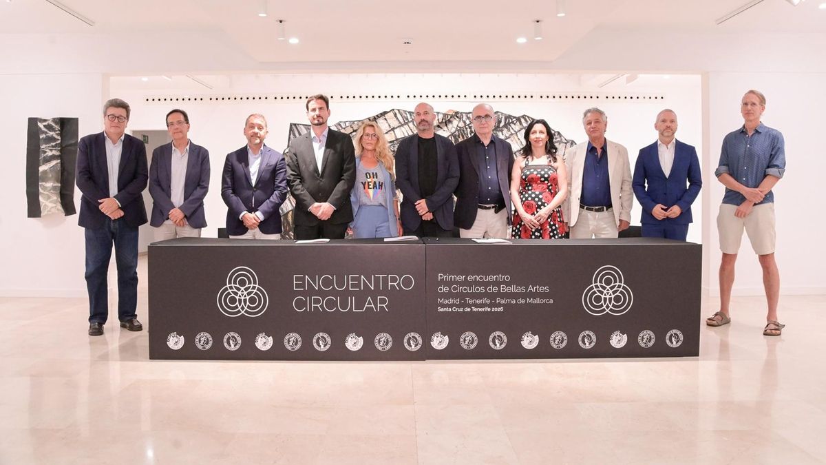 La red estable de cooperación artístico-cultural entre los Círculos de Bellas Artes de España se impulsa desde Santa Cruz de Tenerife