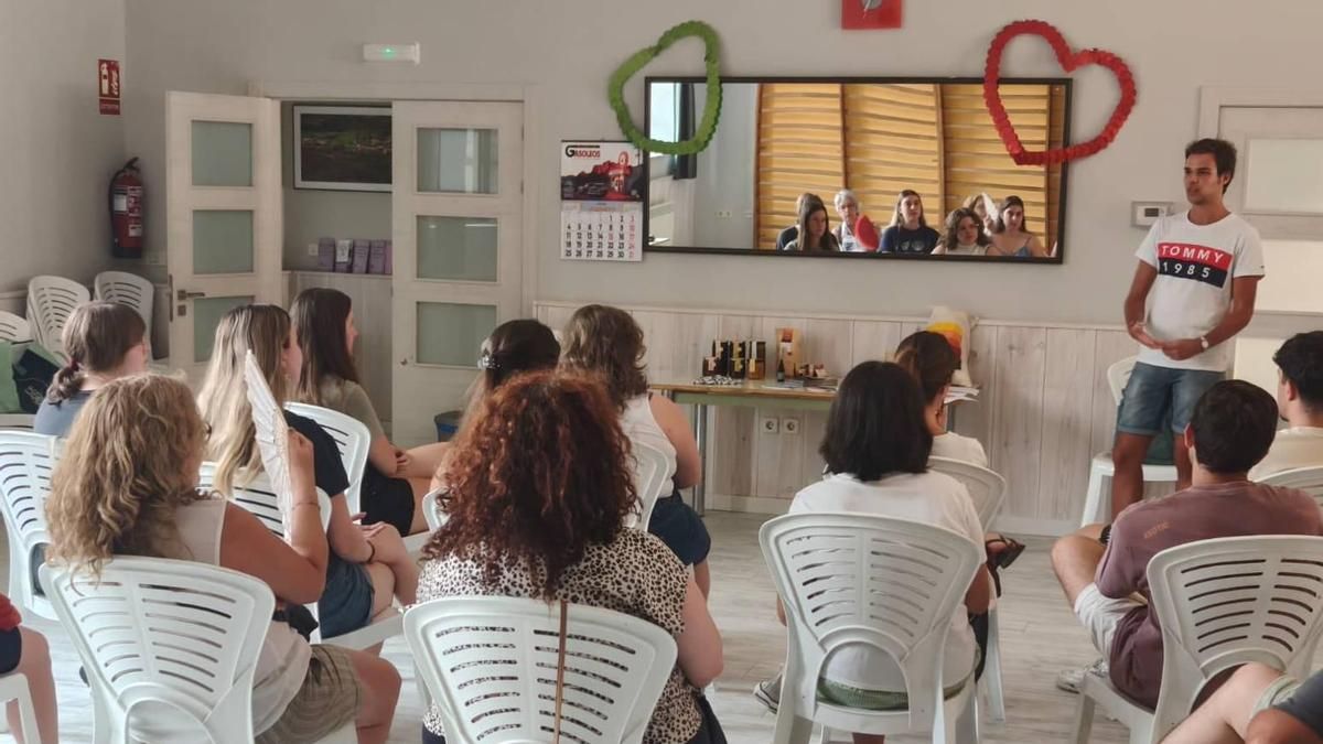 Rafael Redondo Díaz en una de las actividades de su proyecto Ralbar.