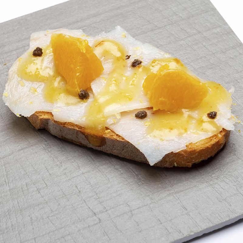 Bar Borneo: 'Bacalao en la nube'