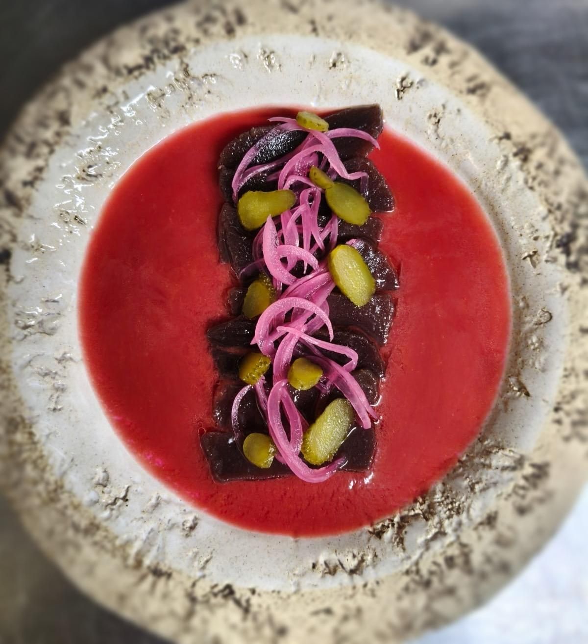 Tiradito de atún
