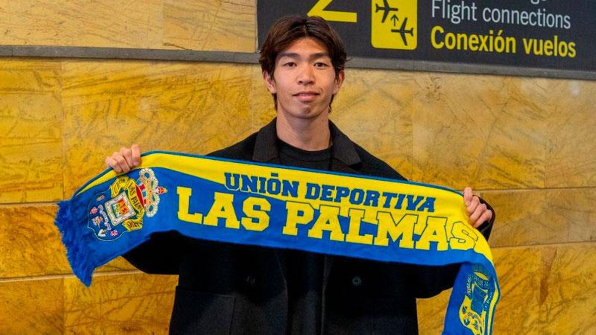 Las Palmas recibe a préstamo al japonés Taisei Miyashiro