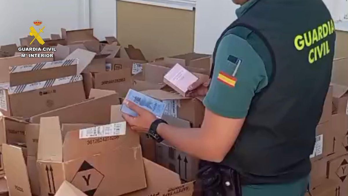 Interceptados en Coria más de 9.000 perfumes robados en Sevilla valorados en 380.000 euros