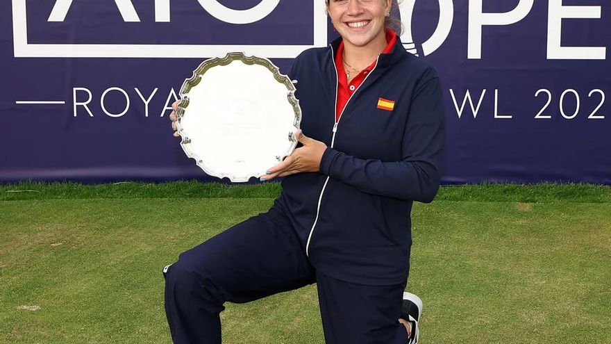 Tiene 19 años, estudia en Stanford y ya es top-10 en un ‘major’: el fenómeno Paula Martín