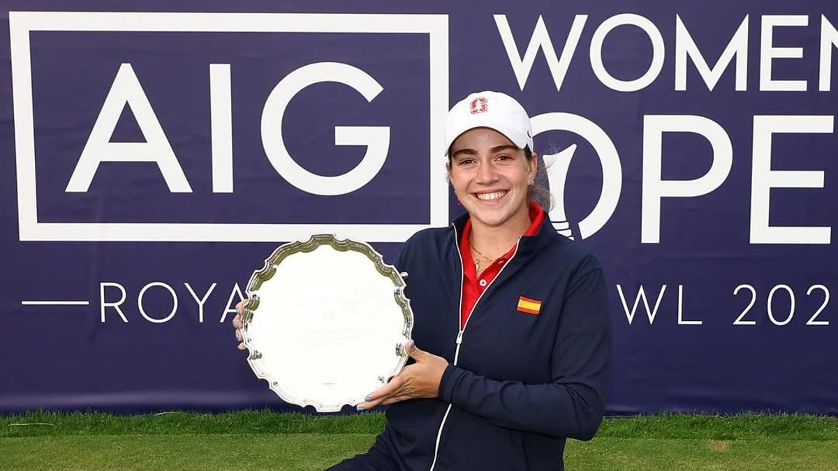 Tiene 19 años, estudia en Stanford y ya es top-10 en un ‘major’: el fenómeno Paula Martín