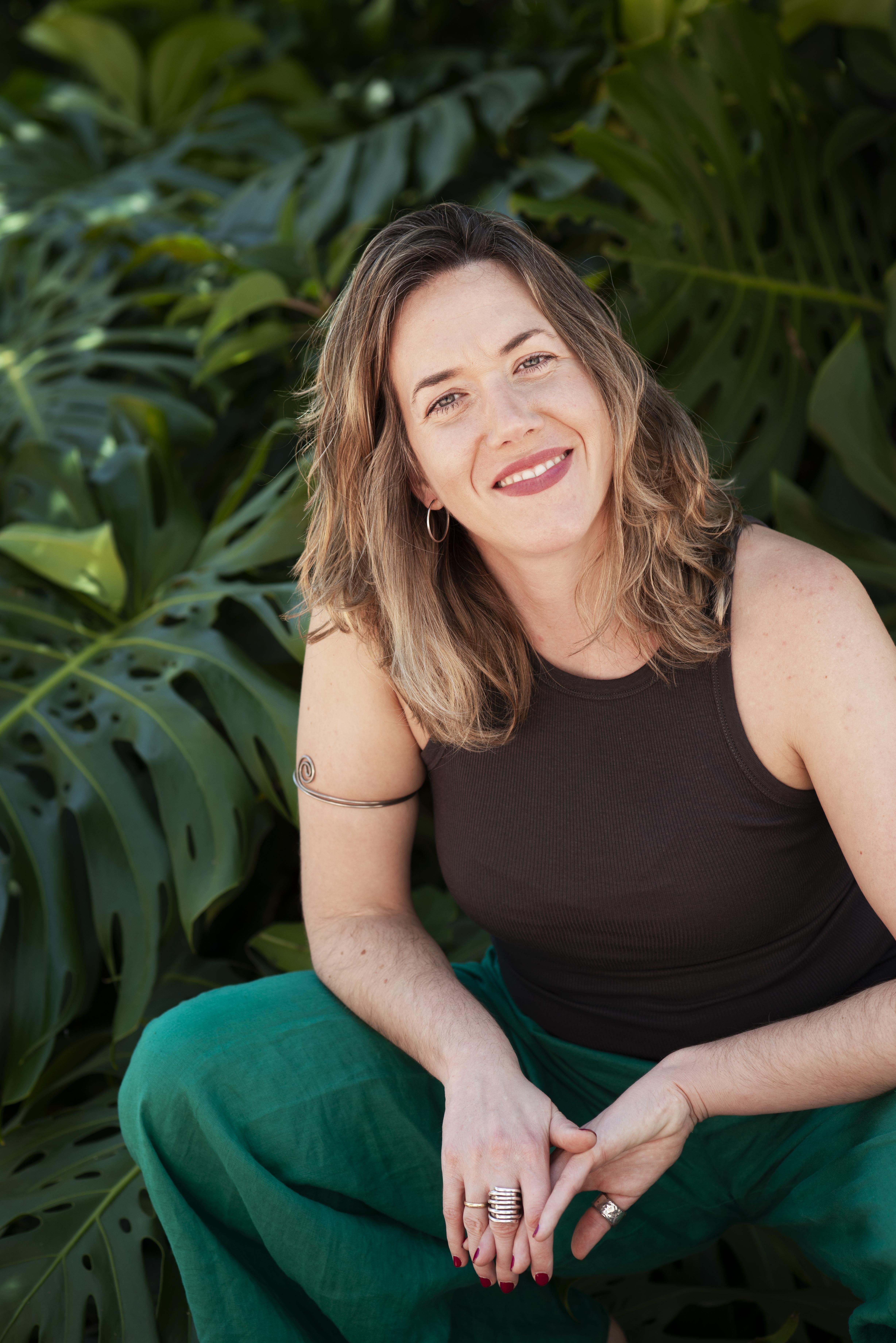 La escritora Violeta Serrano.