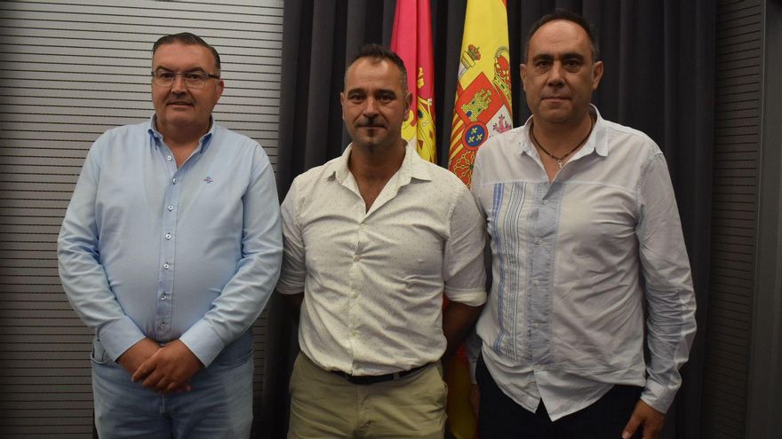 Roberto Aller, Emilio Martínez Morán y Valentín Redondo, los tres diputados provinciales de UPL.