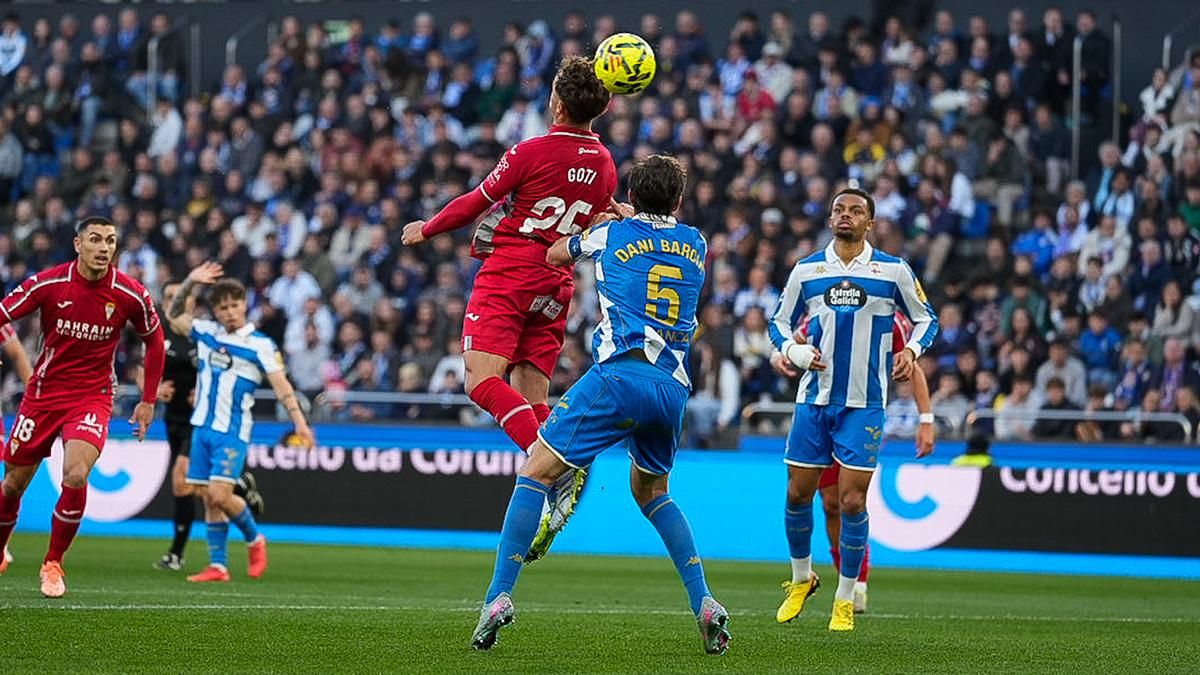 Las imágenes del RC Deportivo de La Coruña - Córdoba CF