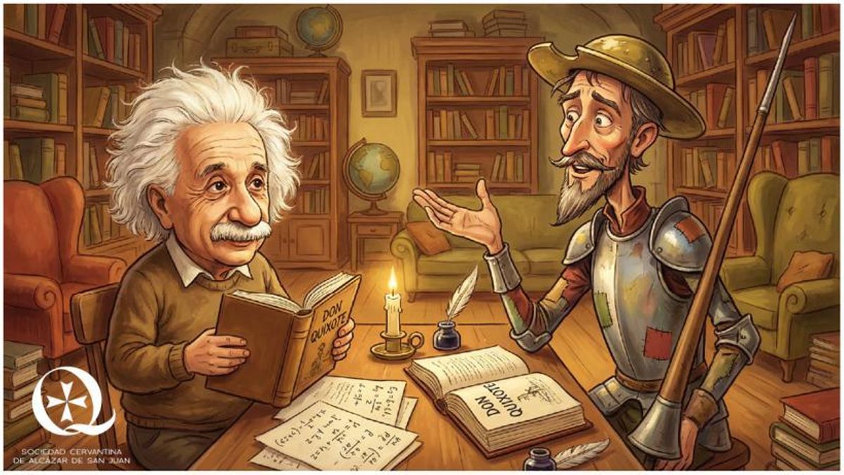 El libro secreto de Einstein: por qué el genio más grande del siglo XX dormía con don Quijote