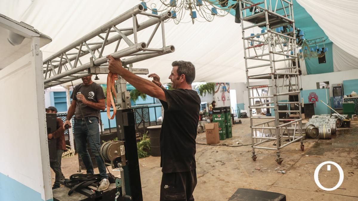 Desmontaje de la Feria