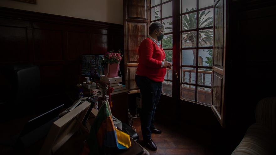 La alcaldesa de Los Llanos de Aridane, Noelia García