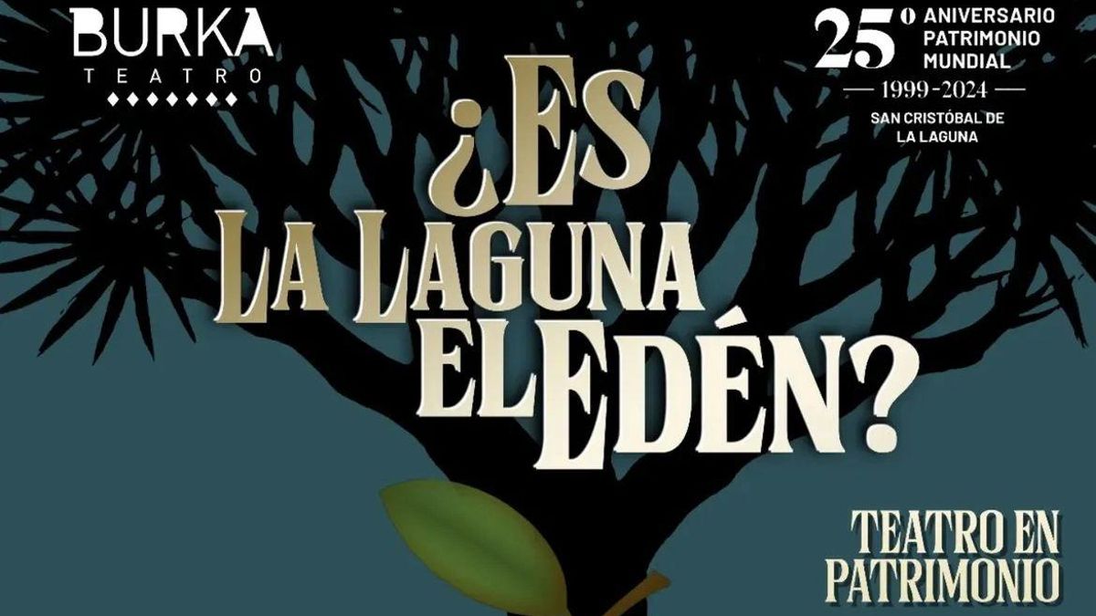 Cartel de  ‘¿Es La Laguna el Edén?’