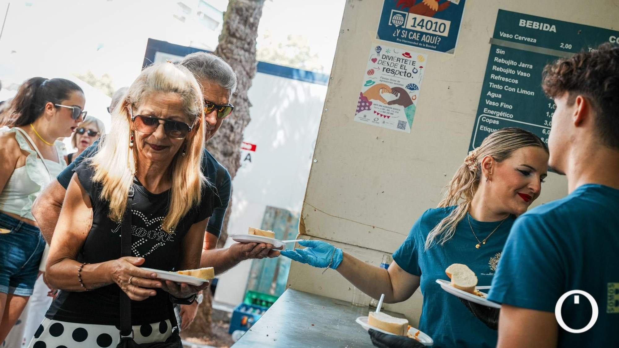 Y un buen salmorejo para despedir la Velá de la Fuensanta 2025