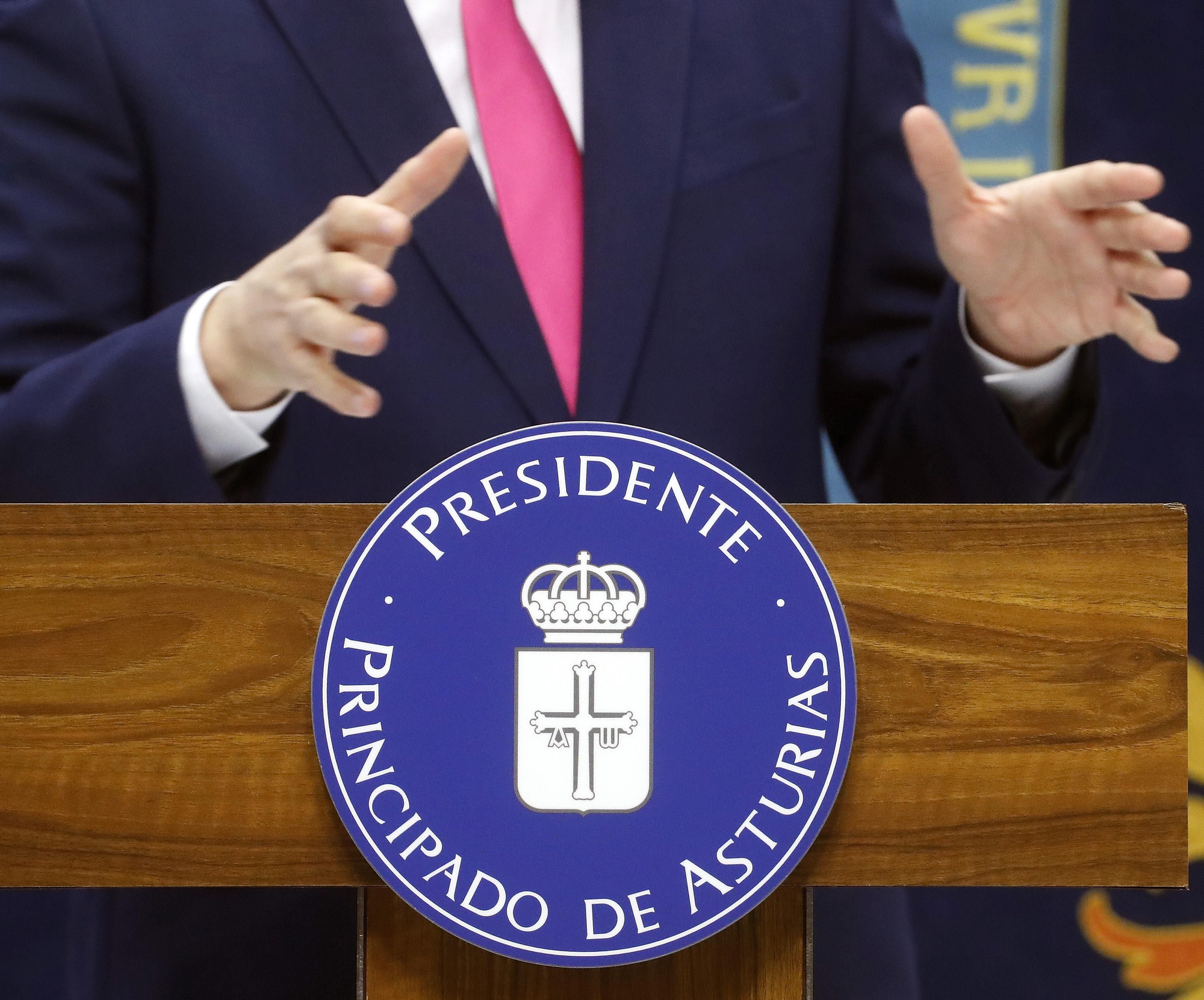 Barbón expuso el antes y después de Asturias desde el momento en que asumió la presidencia del Principado.