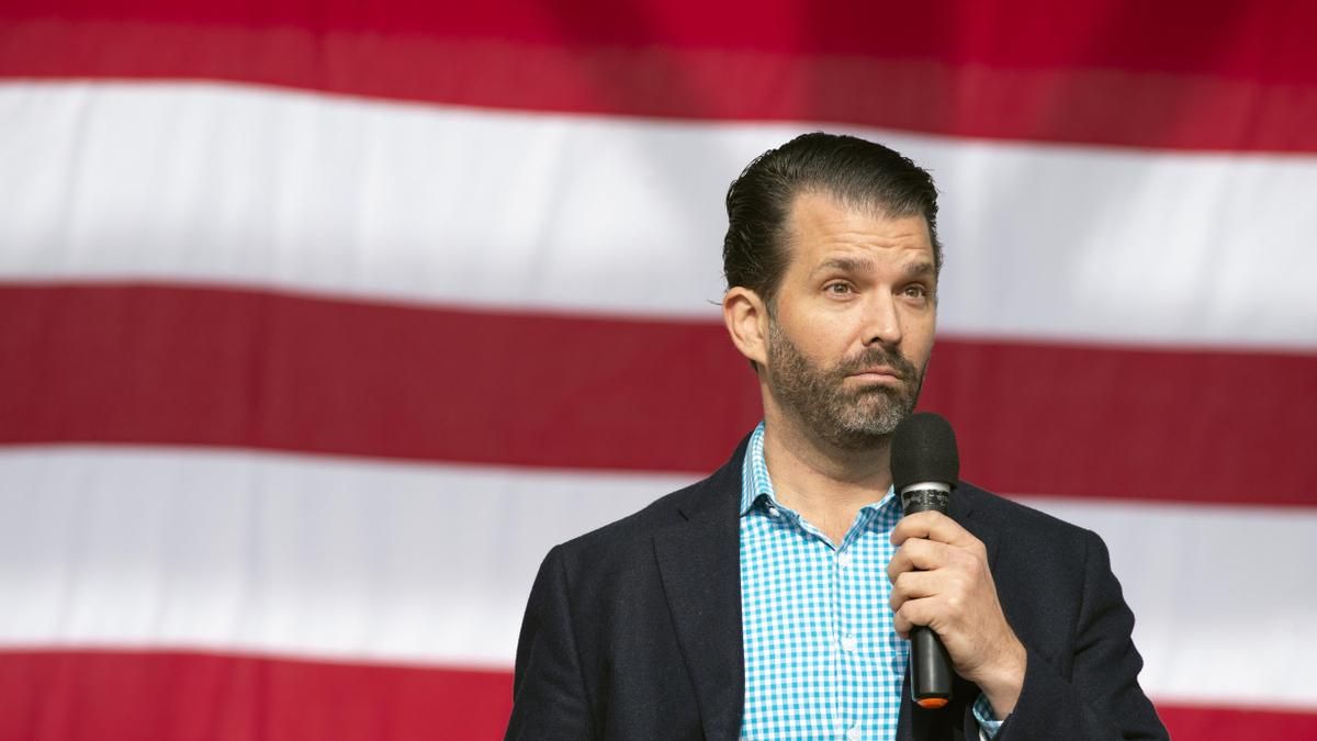 El hijo mayor de Donald Trump, Donald Júnior.