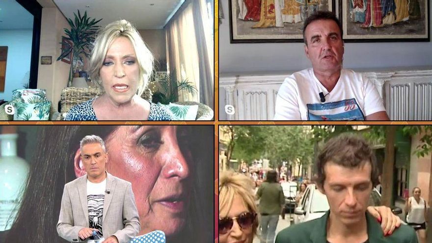 Lydia Lozano y Antonio Montero participan en 'Sálvame' por videollamada