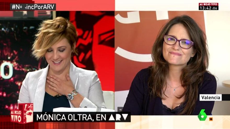 Cristina Pardo se atraganta en Al rojo vivo