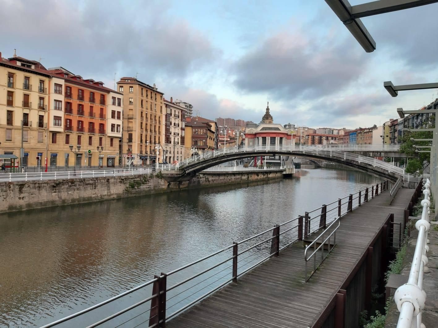 El puente de la Ribera, Bilbao
