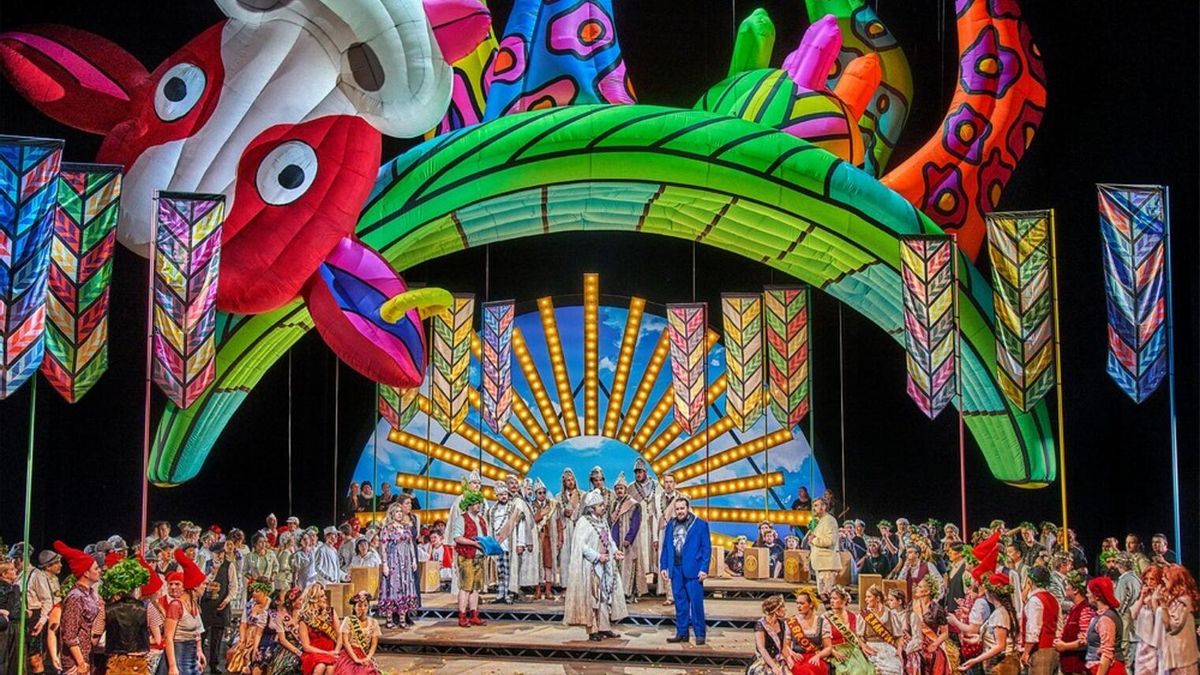 Los alegres maestros cantores de Wagner