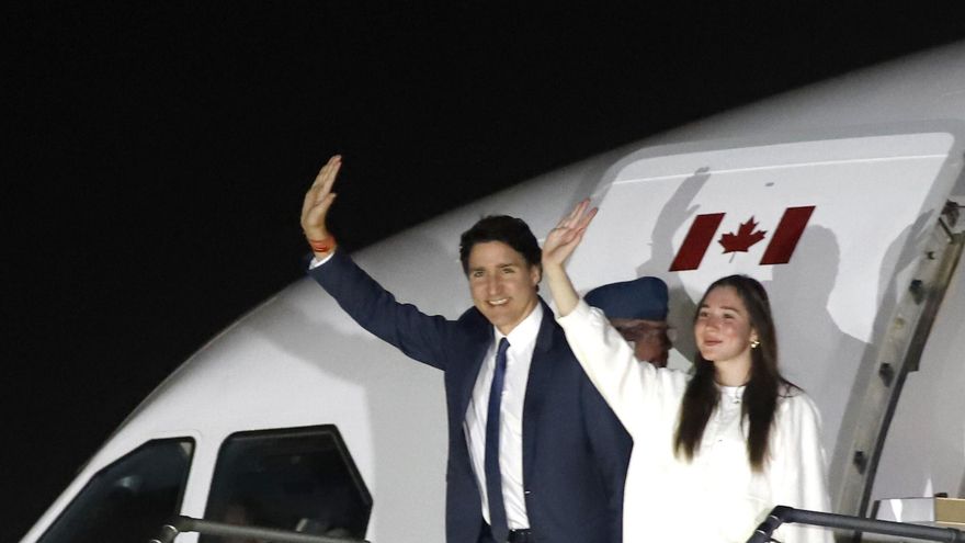 Justin Trudeau y su hija asisten al concierto de Katy Perry en Montreal