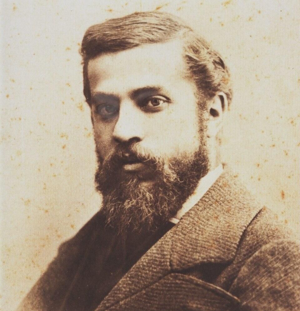 Antoni Gaudí en 1878.