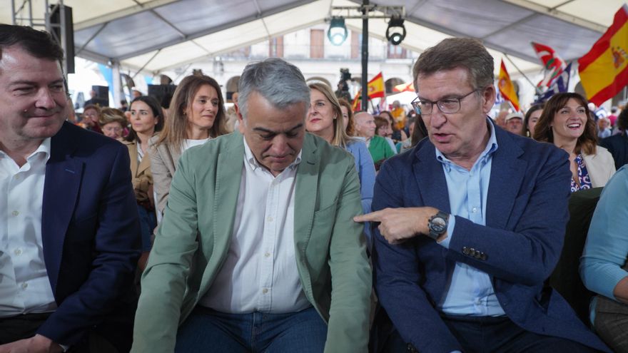 El PP de Feijóo se conforma con salir de la irrelevancia en Euskadi el 21A