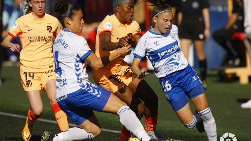 La UDG Tenerife empieza el año rascándole un punto al Atlético de Madrid