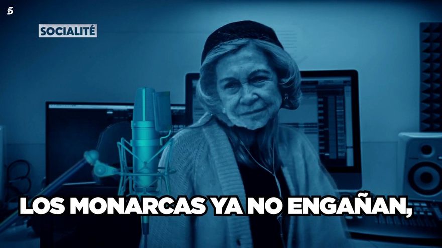 La reina Sofía es Shakira en la versión viral de 'Socialité': "Una griega como yo no está pa' reyes como tú"