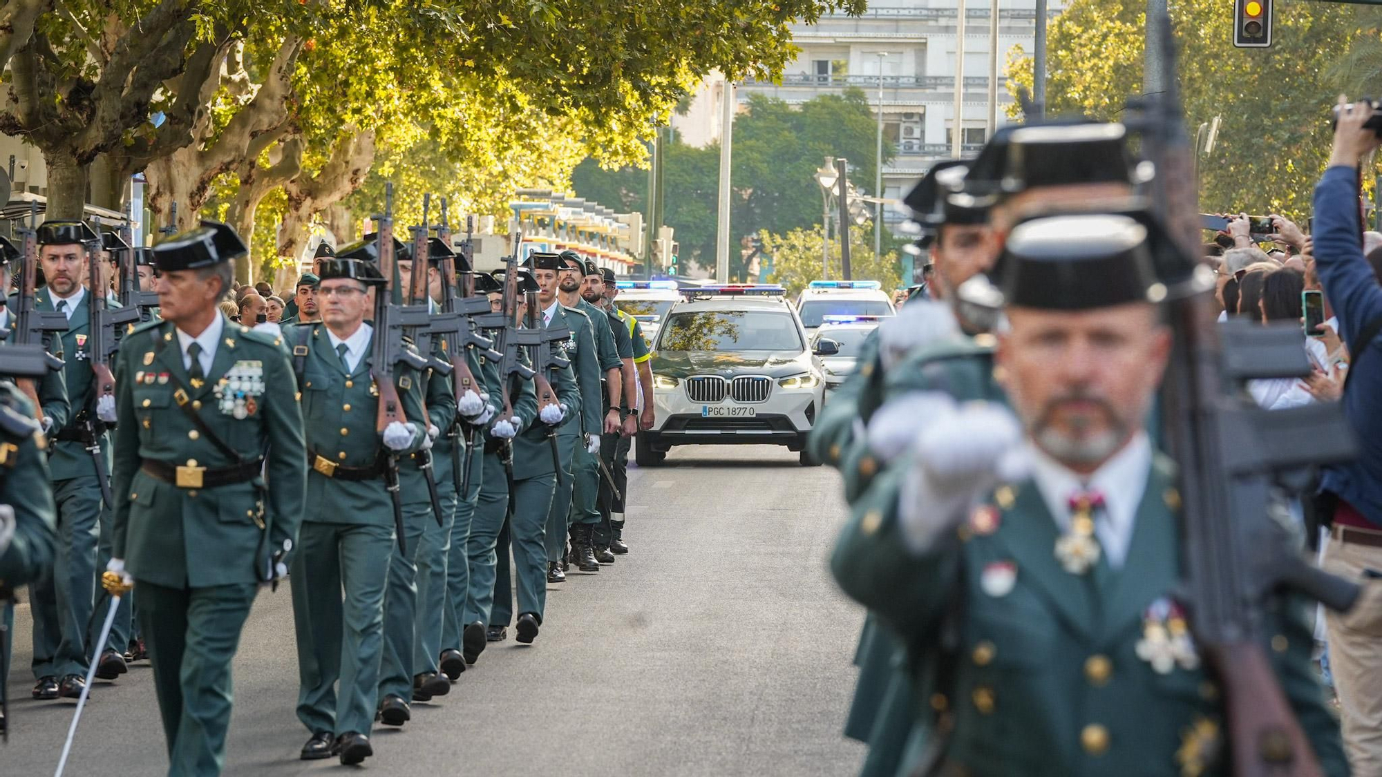 Desfile de la Guardia Civil por el Día de la Hispanidad