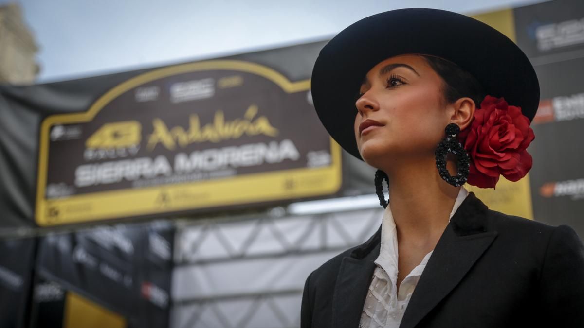 Ceremonia de salida del Rally Sierra Morena 2026