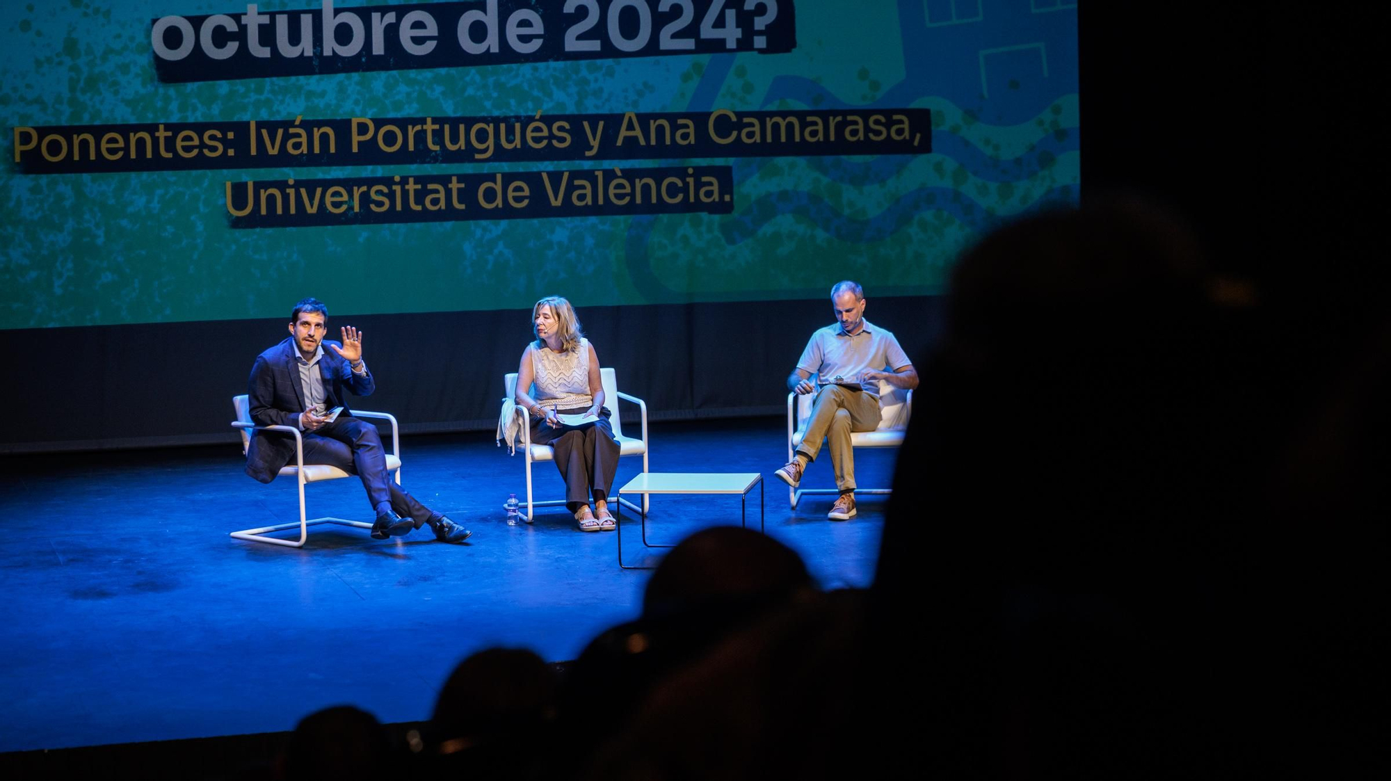 La jornada 'Inundaciones intensas y cambio climático en un contexto metropolitano. Los casos del Túria, el Poyo y el Carraixet', en imágenes