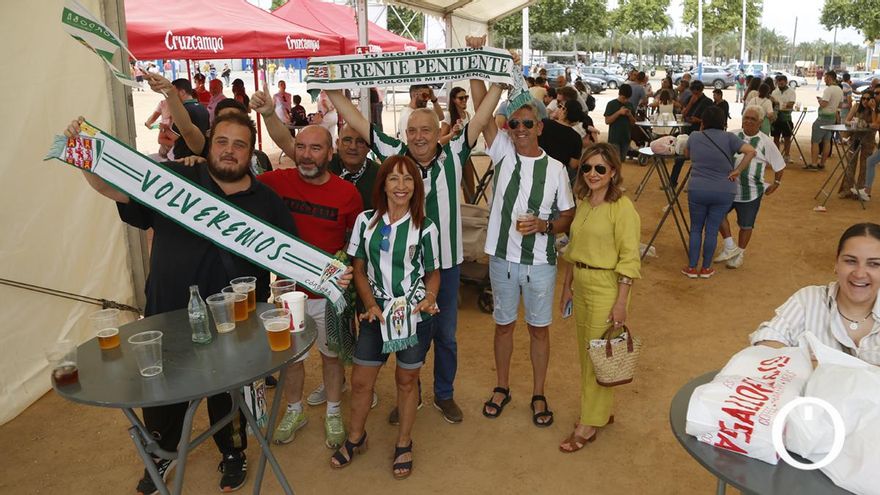 El Córdoba CF aumentará la capacidad de la 'fan zone' para la final del 'play off'
