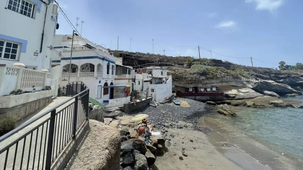 Viviendas en el Puertito de Adeje, en el sur de Tenerife