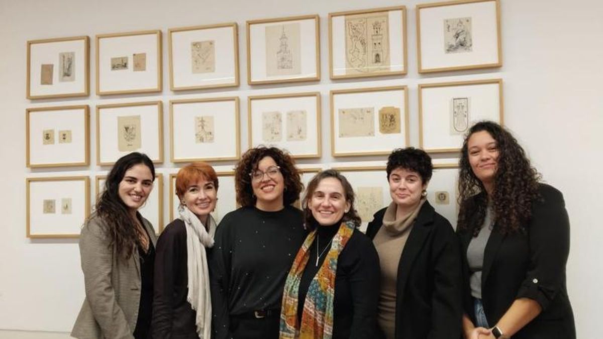 Imagen de las investigadoras que han participado en el desarrollo de la obra.