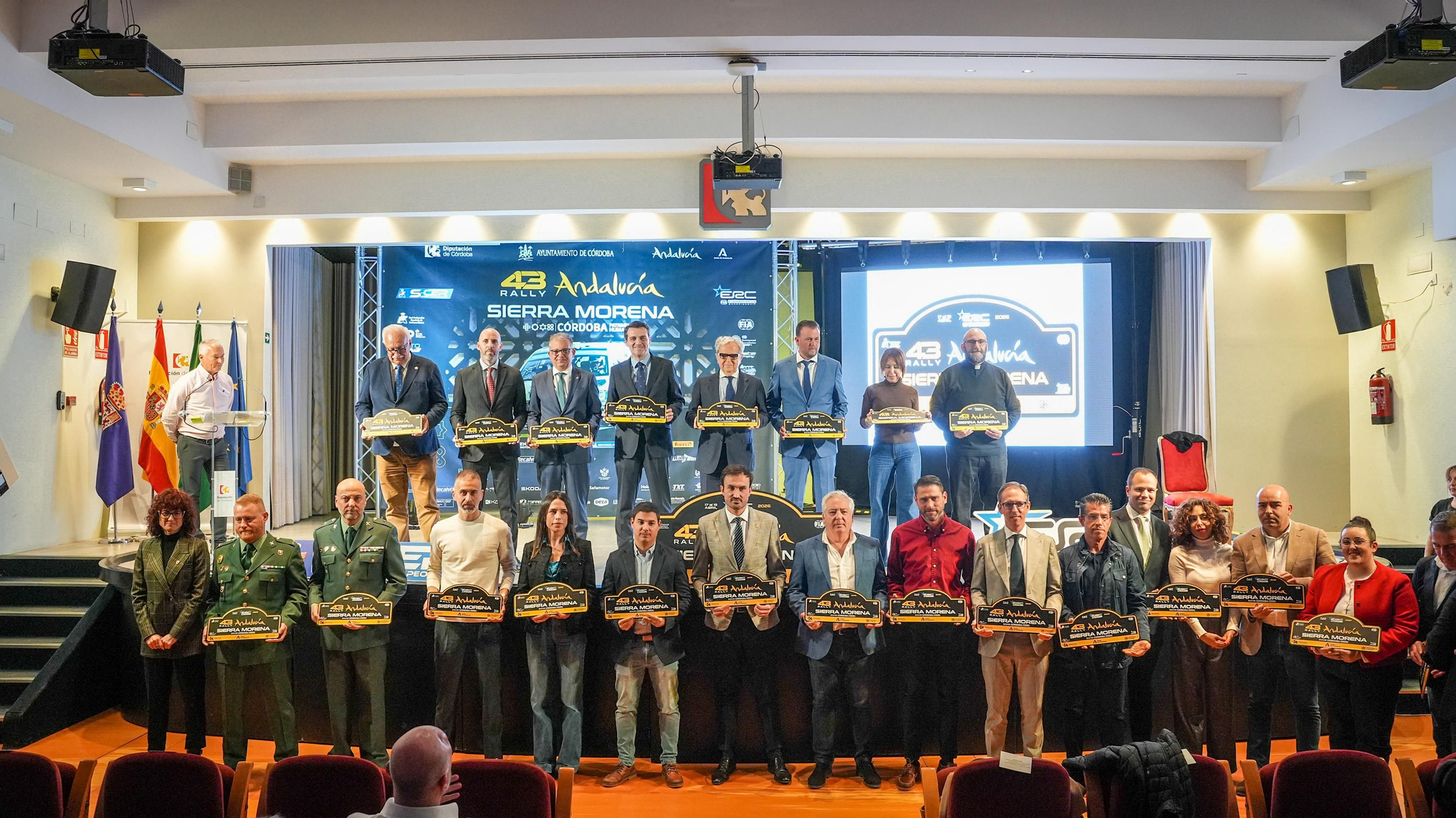 Presentación del recorrido del Rally Sierra Morena