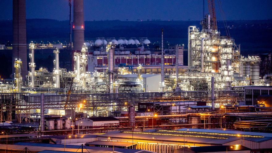 Vista general de la refinería Orlen Unipetrol en Kralupy nad Vltavou, República Checa, 18 de marzo de 2026.