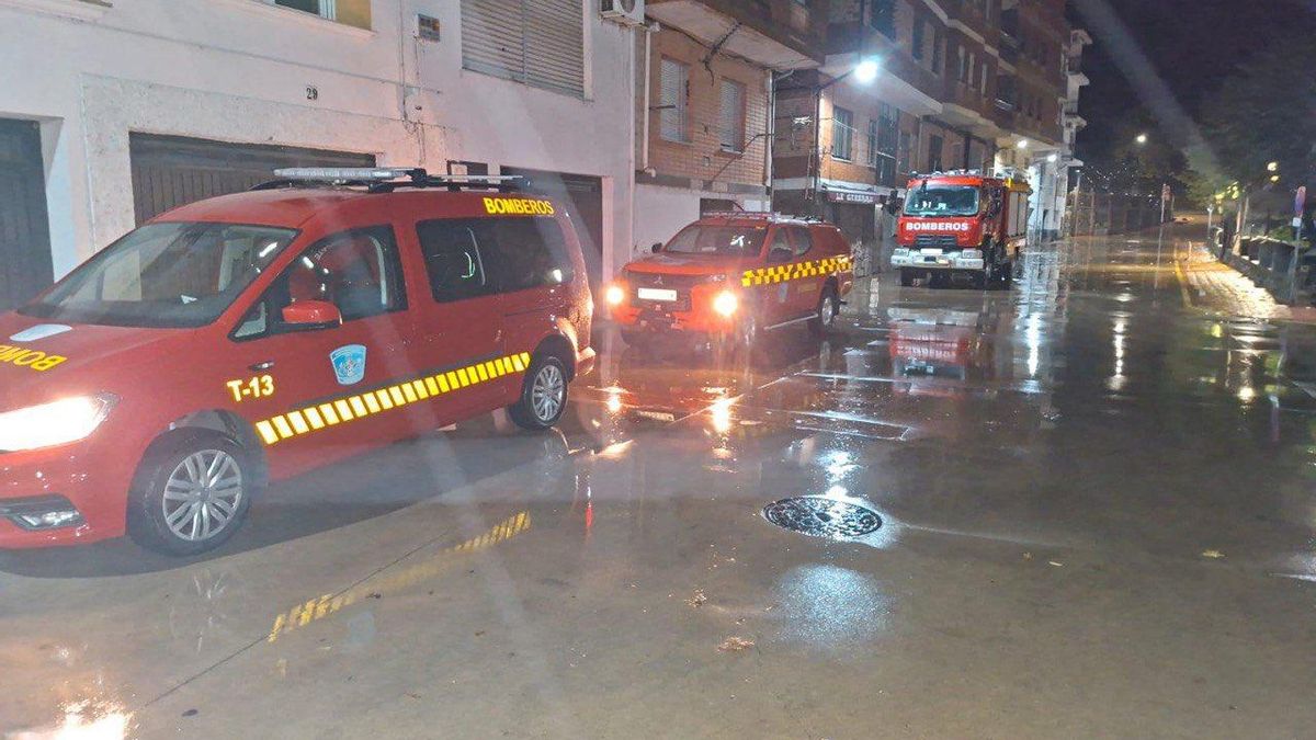 La lluvia no da tregua en el norte de Cáceres, que volverá a estar en alerta naranja el sábado