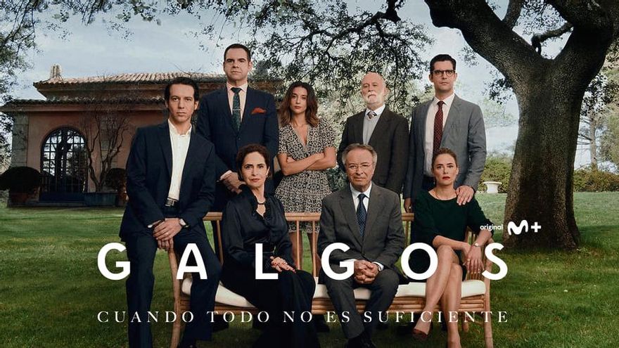 Movistar Plus+ explota con ironía a las "empresas ibéricas" en su nueva serie 'Galgos': "Refleja el patetismo"