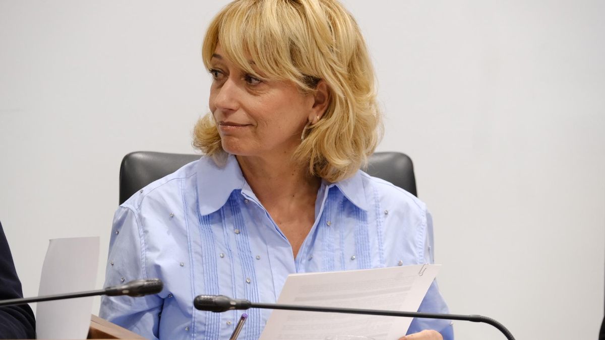 Luisa Martina González,  consejera del Grupo Socialista en el Cabildo de La Palma.